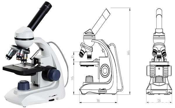 德国必高(BOECO) 学生单目显微镜BM-1